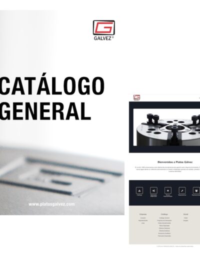 Catálogo de Platos Gálvez y web, Servicios de Diseño Gráfico y Páginas Web LCS Audiovisual